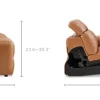 New Jaron Leather Motion Recliner Single Arm Sofa Armchairs And Accent Chairs|Leather Sofas