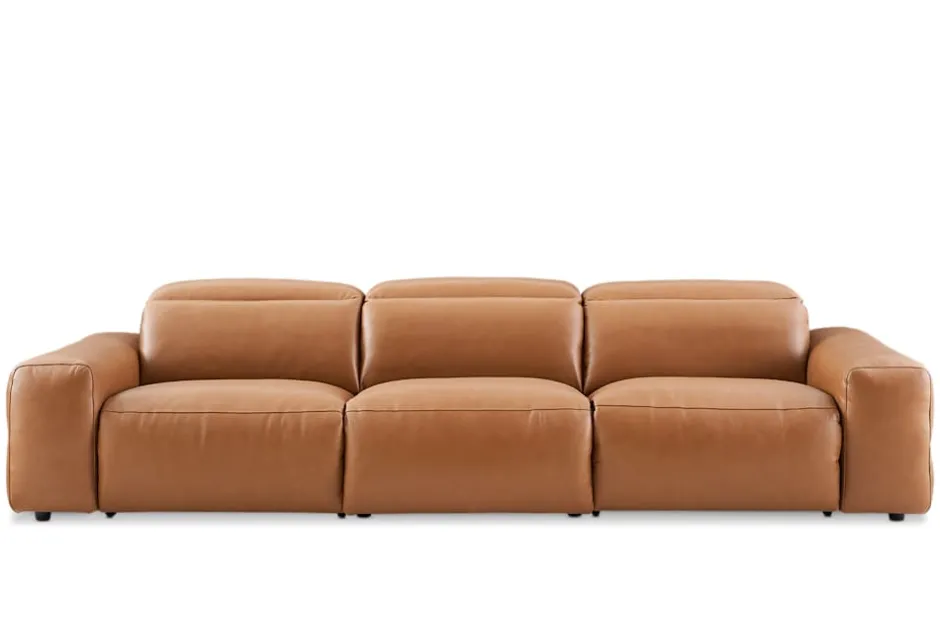 Hot Jaron Leather Recliner Extended Sofa Leather Sofas|3 Seater Sofas