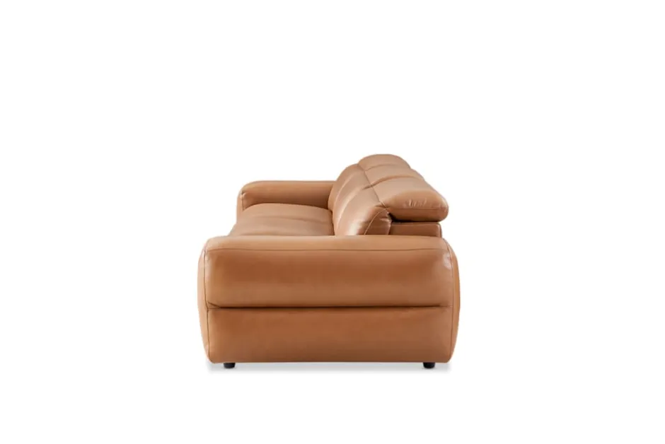 Hot Jaron Leather Recliner Extended Sofa Leather Sofas|3 Seater Sofas