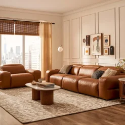 Hot Jaron Leather Recliner Extended Sofa Leather Sofas|3 Seater Sofas