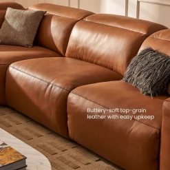 Hot Jaron Leather Recliner Extended Sofa Leather Sofas|3 Seater Sofas