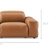 New Jaron Leather Recliner Sofa Leather Sofas|3 Seater Sofas