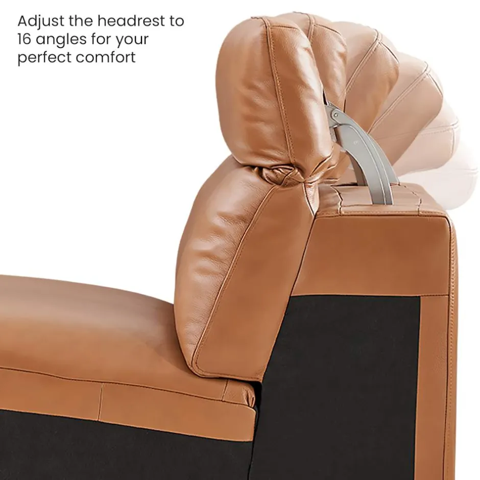 New Jaron Leather Recliner Sofa Leather Sofas|3 Seater Sofas