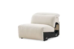 Best Jaron Performance Fabric Motion Recliner Armless Sofa Armchairs And Accent Chairs|Modular Sofas