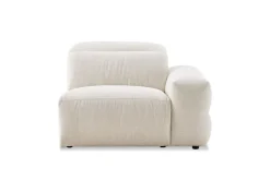 Fashion Jaron Performance Fabric Single Arm Sofa Armchairs And Accent Chairs|Modular Sofas