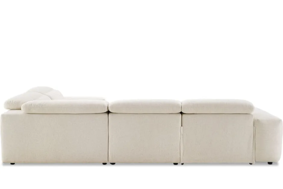 Discount Jaron Performance Fabric Recliner Chaise Sectional Sofa Sectional Sofas