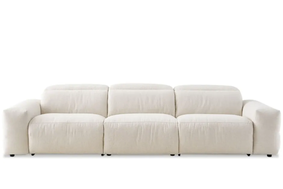 Sale Jaron Performance Fabric Recliner Extended Sofa 3 Seater Sofas