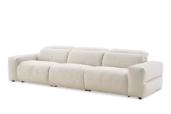 Sale Jaron Performance Fabric Recliner Extended Sofa 3 Seater Sofas