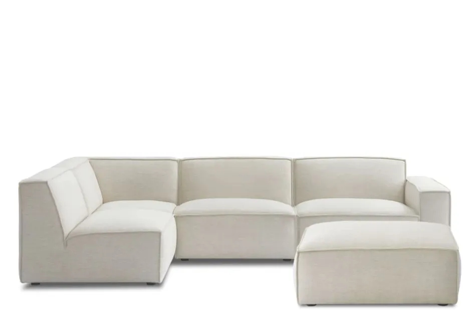 Outlet Jonathan Chaise Sectional Sofa with Ottoman Living Room Sets|Living Room Sets