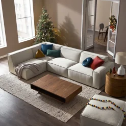 Outlet Jonathan Chaise Sectional Sofa with Ottoman Living Room Sets|Living Room Sets