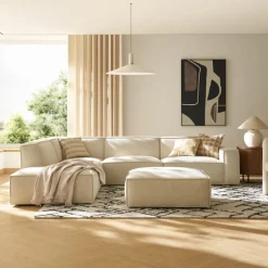 Fashion Jonathan Extended Side Chaise Sectional Sofa Sectional Sofas