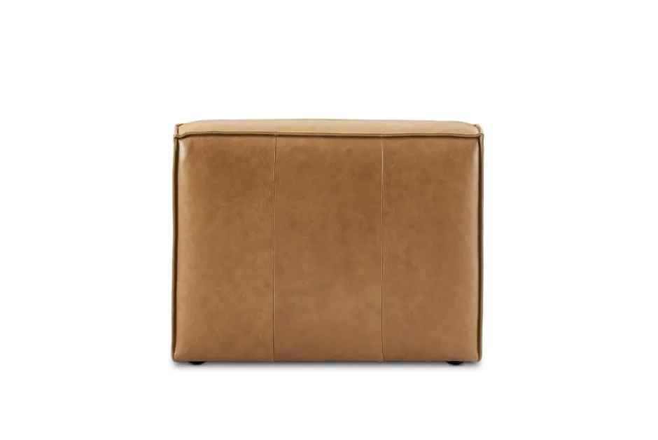 Best Jonathan Leather Armless Sofa Armchairs And Accent Chairs|Leather Sofas