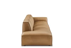 Outlet Jonathan Leather Extended Side Chaise Sofa Leather Sofas|3 Seater Sofas