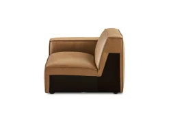 Discount Jonathan Leather Left Arm Sofa Armchairs And Accent Chairs|Leather Sofas