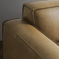 Discount Jonathan Leather Left Arm Sofa Armchairs And Accent Chairs|Leather Sofas