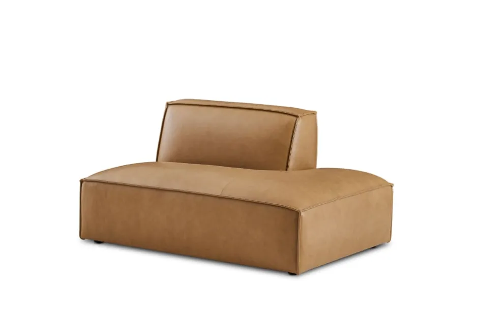 Best Jonathan Leather Right Chaise Sofa Leather Sofas|Modular Sofas