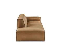 Fashion Jonathan Leather Side Chaise Sofa Leather Sofas|3 Seater Sofas