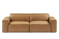 Fashion Jonathan Leather Sofa Small Living Room Furniture|Leather Sofas