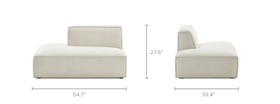 Outlet Jonathan Left Chaise Loveseats|Modular Sofas