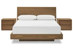 Fashion Joseph Build-Your-Own Bedroom Set, Walnut Small Bedroom Furniture|Bedroom Sets