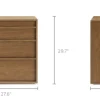 Clearance Joseph 3-Drawer Dresser Dressers & Chest Of Drawers|Dressers & Chest Of Drawers