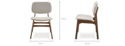New Joshua Chair Dining Chairs|Small Dining Room Furniture