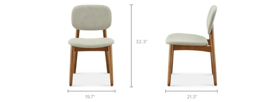 Best Kelsey Chair, Walnut Stain Dining Chairs|Small Dining Room Furniture