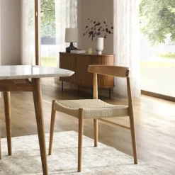 Clearance Kelsey Marble Dining Table with Austen Chair Set Dining Room Furniture Sets|Dining Room Sets