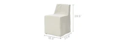 Fashion Lorna Outdoor Dining Chair Cover Outdoor Accessories