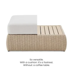 New Lorna Outdoor Extended Sofa with Ottoman Outdoor Sofas|Outdoor Furniture Sets