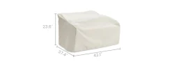 Discount Lorna Outdoor Left Facing 1 Seater Sofa Cover Outdoor Accessories