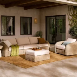 New Lorna Outdoor Ottoman Outdoor Sofas