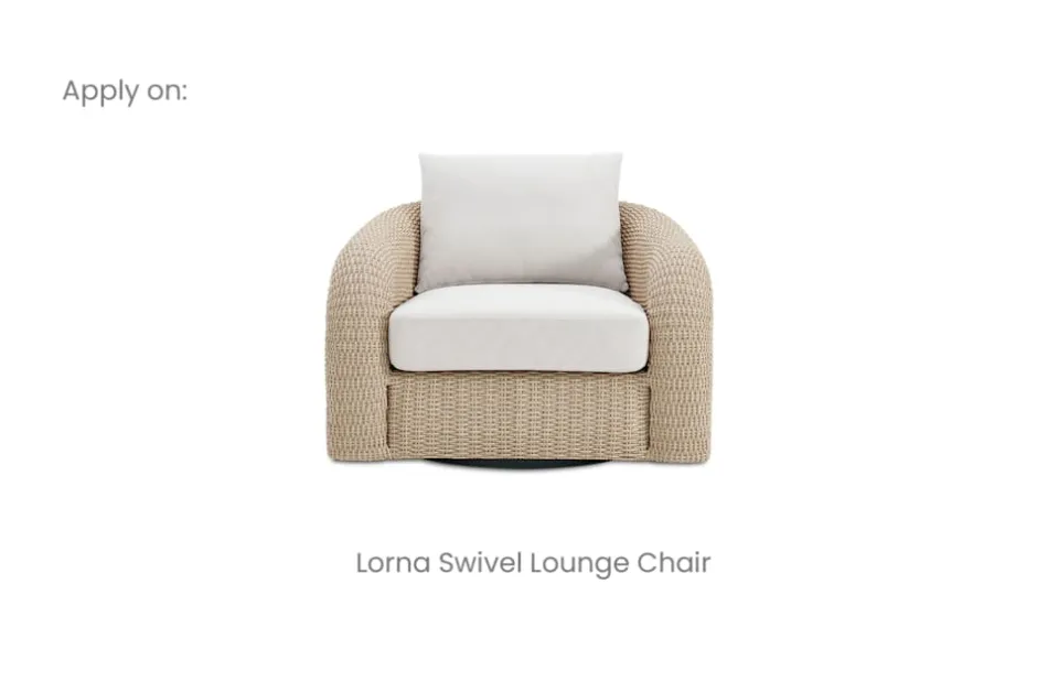 Clearance Lorna Outdoor Swivel Lounge Chair Cover Outdoor Accessories