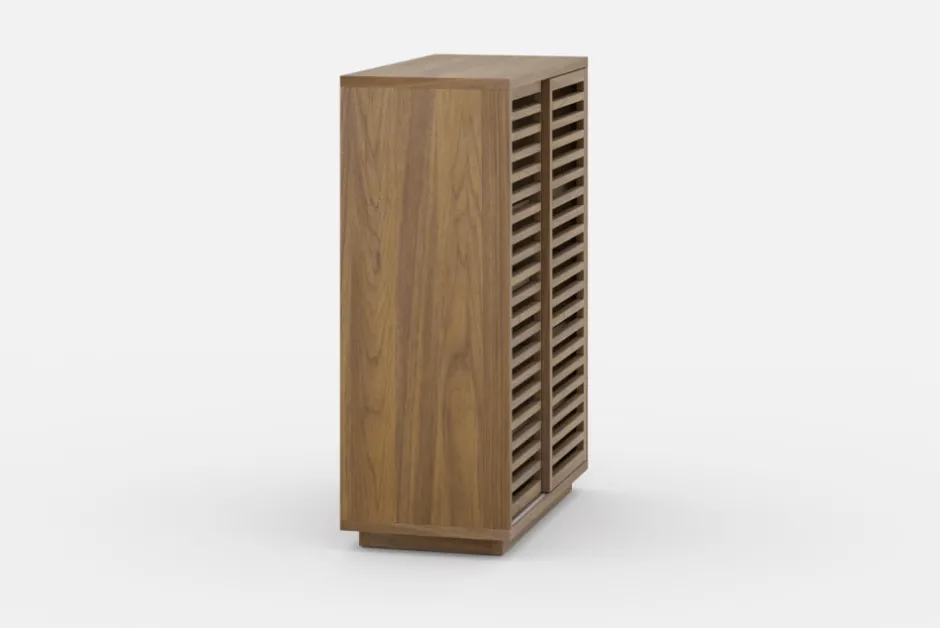 Discount Luka Cabinet, Walnut Sideboards & Buffet Cabinets
