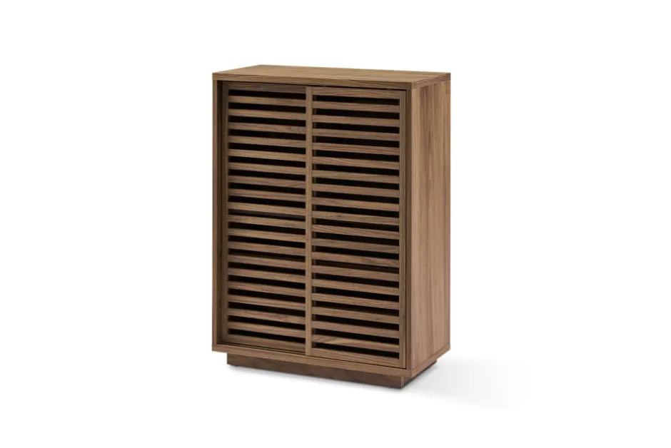 Discount Luka Cabinet, Walnut Sideboards & Buffet Cabinets