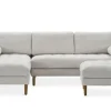 Sale Madison Chaise Sectional Sofa with Ottoman Living Room Sets|Living Room Sets