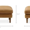 Discount Madison Leather Ottoman Footstools, Ottomans & Poufs|Leather Sofas