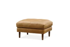 Discount Madison Leather Ottoman Footstools, Ottomans & Poufs|Leather Sofas