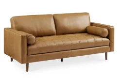 Fashion Madison Leather Sofa Small Living Room Furniture|Leather Sofas