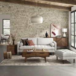 Discount Madison Sofa with Ottoman Living Room Sets|Living Room Sets