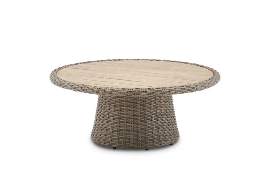 Online Malta Outdoor Round Pedestal Coffee Table Outdoor Coffee & Side Tables|Coffee Tables
