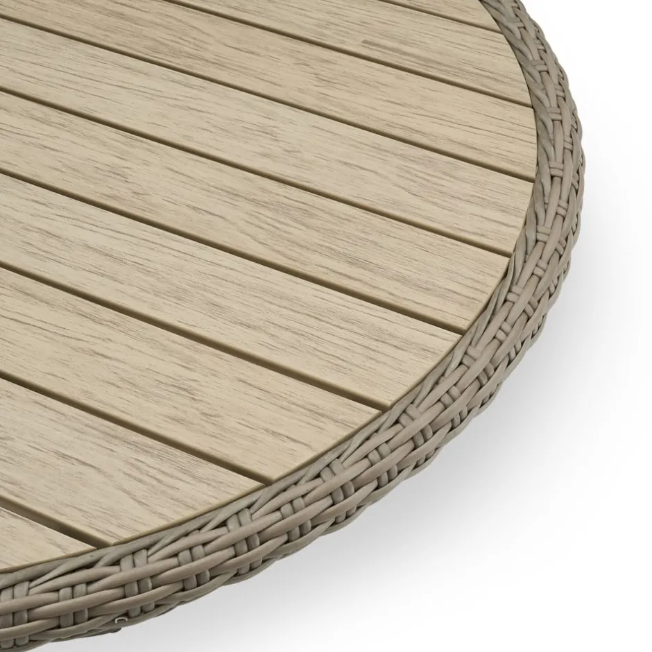 Online Malta Outdoor Round Pedestal Coffee Table Outdoor Coffee & Side Tables|Coffee Tables