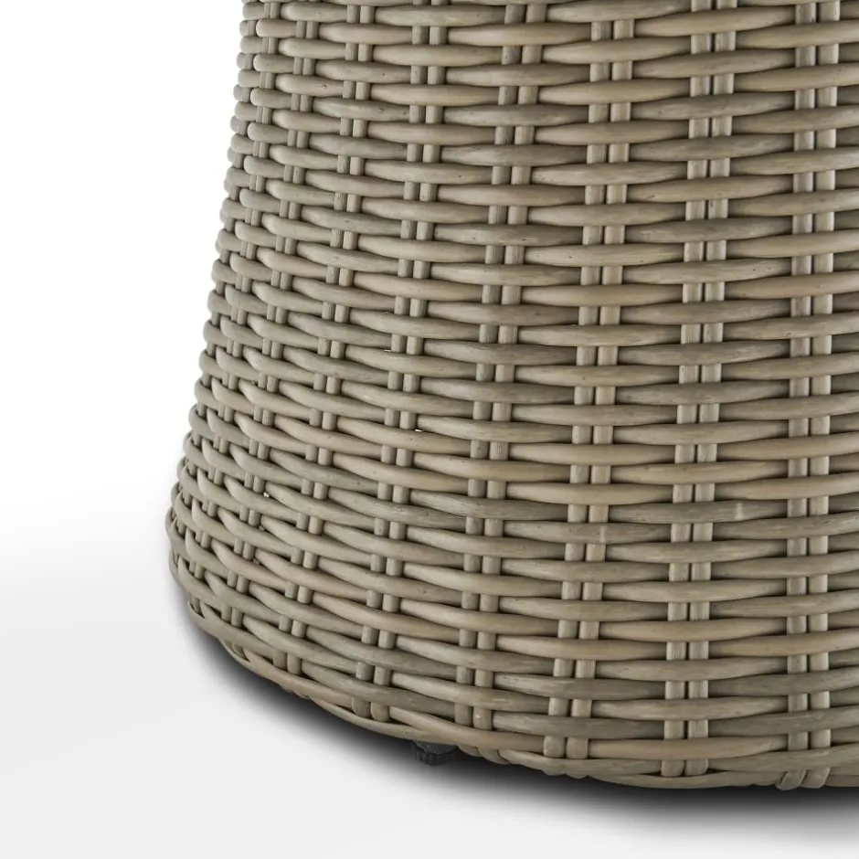 Online Malta Outdoor Round Pedestal Coffee Table Outdoor Coffee & Side Tables|Coffee Tables