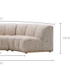 Outlet Marlow Curve Sofa 3 Seater Sofas