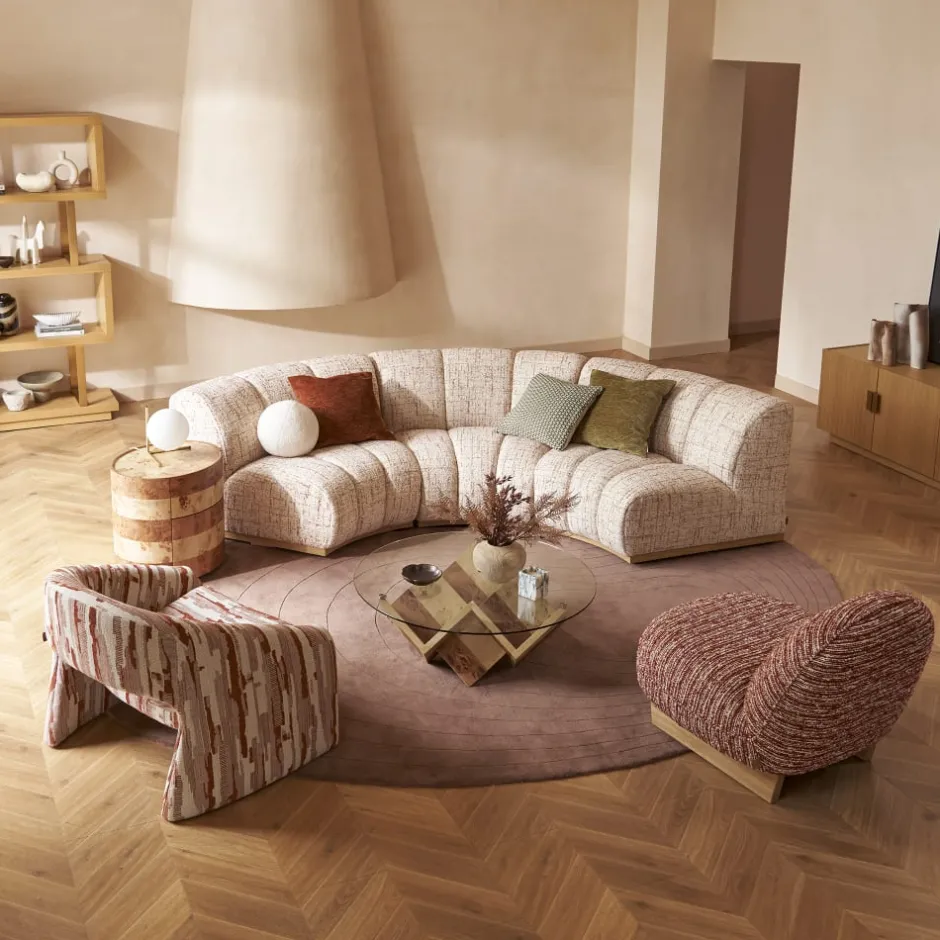 Outlet Marlow Curve Sofa 3 Seater Sofas