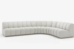 Discount Marlow Performance Bouclé Chaise Sectional Sofa Sectional Sofas