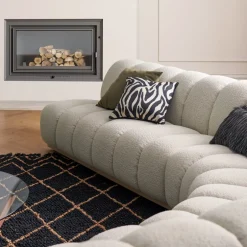 Discount Marlow Performance Bouclé Chaise Sectional Sofa Sectional Sofas