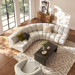 Discount Marlow Performance Bouclé Armless Sofa Armchairs And Accent Chairs|Small Living Room Furniture