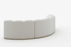 New Marlow Performance Bouclé Curve Sofa 3 Seater Sofas