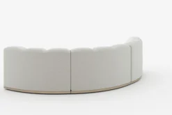 New Marlow Performance Bouclé Curve Sofa 3 Seater Sofas